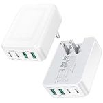 2Pack Flat USB C Wall Charger • 40W