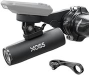 XOSS XL-400 Bike Light for Night Riding, USB Rechargeable Bike Headlight with 5 Modes, Waterproof Cycling Light for Road, Mountain, Commuter Bikes, Bicycle Light Easy to Install