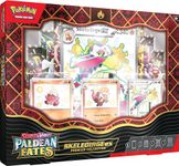 Pokémon TCG: Scarlet & Violet—Paldean Fates Premium Collection – Skeledirge ex (3 Etched Foil Promo Cards, 1 Oversized Card & 8 Boosters)