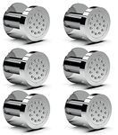 THOISEWELT® Home Improvement Bathroom Over Head Wall Mounted Brass Material Body Jet Shower Made In India - (Round - 6)