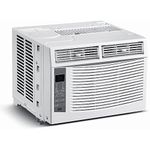 Arctic Wind 6,000 BTU Window Air Conditioner & Dehumidifier, 115V, Window AC Unit for Small Rooms up to 250 Sq. Ft., Apartment, and Dorm Room with Remote Control in White