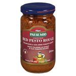 PAESE MIO Red Pesto Sauce with Sundried Tomatoes and Basil, 212 milliliters