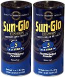 Twin Pack of Sun-Glo #5 Speed Shuffleboard Powder Wax