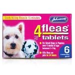 4Fleas Tablets for Dogs - Small Dogs & Puppies (1-11kg) - pack of 6