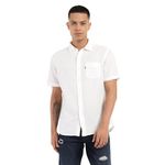 Levi's Men's Slim Fit Shirt (24577-0182_White