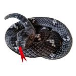 Faxianther Lifelike Plush Snake Toy 78.7 Inches Long Stuffed Animal Giant Boa Constrictor Funny Realistic Plush Cobra Cushion Toy Stuffed Snake Halloween Party Home Decor Prank Props for Kids Adults