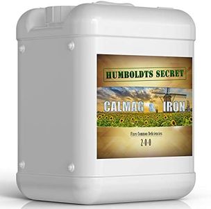 Humboldts Secret Calcium, Magnesium and Iron Supplement – Hydroponic Supplies – Liquid Nutrient Fertilizer �– Supports Vegetative and Flowering Stage (5 Gallon)