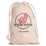 Red Wiggler Composting Worms 1/4 Pound 250-400 Count Eisenia fetida