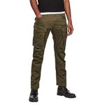 G-STAR Raw Men's Tapered Rovic 3D Mid Rise Cargos, Green, 33W X 30L