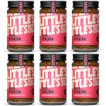 Little's Instant Coffee (Pack of 6) Italian Coffee Instant - Premium Origin Coffee Powder - 100% Freeze Dried Italian Coffee, Full-Bodied, Bold and Intense - 6 x 100g
