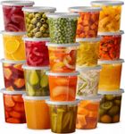 [24 oz. - 24 Sets] Deli Food Storage Containers with Airtight Lids