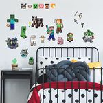 RoomMates RMK5366SCS: Minecraft Characters Peel & Stick Wall Decals