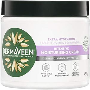 DermaVeen Extra Gentle Intensive Moisturizer Cream, 450g