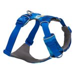 RUFFWEAR Front Range Harness, Extra Large Dog Harness, Reflective Y Harness, Adjustable Comfortable Padded Dog Walking, No Pull Dog Harnesses, 2 Lead Attachments & V Ring, L/XL, Coastal Mountains