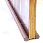 Radiant PVC Door Guard (39 Inches, Brown, Pack of 4) Gap Filler for Door Bottom Seal Strip - Sound-Proof, Reduce Noise, Energy Saving Door Stopper for Reduce Door Dust, Insects Protector