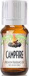 Good Essential - Professional Campfire Fragrance Oil 10ml for Diffuser, Candles, Soaps, Lotions, Perfume 0.33 fl oz - Campfire Scented Oil - Fragrance Oil for Candle Making - Diffuser Oils Scents