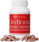 OxyBoost Nitric Oxide Supplement for Men & Women - Supports Circulation, Promotes Wellness, Vitality, Mental Clarity & Improved Circulation - Natural Formula with Vinitrox - 60 Capsules (Pack of 1)