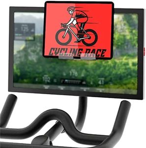 Doubleplus Tablet Holder Compatible with Peloton Bike & Bike Plus & Tread & Row, Holder for iPad, Tablet Stand, Compatible with Myx Fitness bike, Mount for Kindle and eReader, Accessories for Home Gym