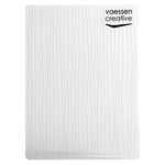 Vaessen Creative Embossing Folder, Lines 5,7x4,25x0,19 inches, 1 Unit, for Birthday, Birth, Christmas Cards and Paper Crafts