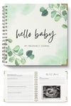 LUMOSX Pregnancy Journal Memory Book - w/BONUS Baby Bump Stickers in the Gender Neutral Baby Book Memory - Baby Journal Is A Pregnancy Must Haves, Best Gifts For Expecting Moms, Baby Shower Gifts