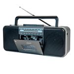 WIITHINK Portable Cassette Player Recorder, AM/FM/SW Radio, Bluetooth, USB/SD, 10W Speaker, Record to Cassette/USB/SD, MP3 Converter