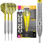 Target Darts Bolide Tungsten Soft Tip Darts Set, Yellow, 26G (190059)