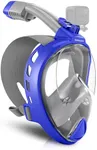 Odoland Full Face Snorkel Mask for 