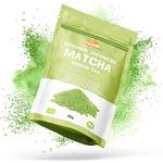 Japanese Organic Matcha Green Tea Powder - Culinary Grade - 50 gr. Tea Produced in Japan, Uji, Kyoto. Use for Cooking, Baking, Smoothie Making and with Milk. Vegan & Vegetarian Friendly