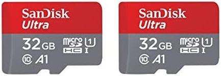 [Older Version] SanDisk 32GB 2-Pack Ultra MicroSDHC UHS-I Memory Card (2x32GB) - SDSQUAR-032G-GN6MT