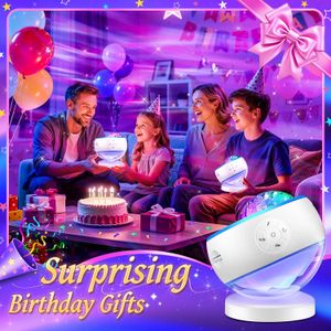 One Fire Galaxy Projector – LED Star Night Light for Bedroom