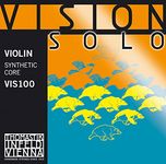 Thomastik VIS03A Single string for Violin 4/4 Vision Solo - D-string synthetic core, pure silver wound, medium