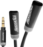 Armor All AAC9-1002-BLK Black 3.5mm Metallic Audio Splitter