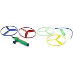 Ratna's Exciting Flying Rotor Wheel for Kids to Make Their Playtime Fun&Ratna's Sky Flier for Kids. Pull The Thread and The Flier Would Fly Up The Sky. (Upto 50 ft.)