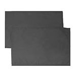 JEMIDI Outdoor Placemats Placemat Table Mat Water-repellent Placemat 2-pack Anthracite