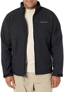 Columbia Men's Ascender Softshell Jacket, Black, S