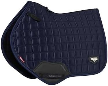 LeMieux Close Contact Saddle Pad - Saddle Pads for Horses - Equestrian Riding Equipment and Accessories - Navy - Large