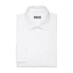 Van Heusen Men's Dress Shirt Regular Fit Ultra Wrinkle Free Flex Collar Stretch, White, 16"-16.5" Neck 34"-35" Sleeve