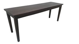 Kraft Bazaar Solid Wood Table | Display, Utility and Buffet Table (Large, Brown)