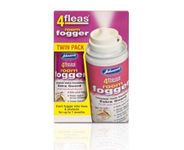 Johnson's 4Flea 4Fleas 4 Flea Household Flea Spray & Flea Room Fogger Foggers (Twin Pack Room Fogger)