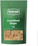 Crystallised Ginger 1kg by Fenbrook