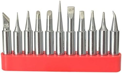 SolderFun T18 Soldering Tip for HAKKO FX-888D FX-888 FX-8801 (11 pcs with tip Holder)