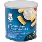 GERBER LIL’ CRUNCHIES Veggie Dip, Toddler Snacks, 12+ months, 42 g, 6 Pack