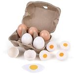 SallyFashion 6PCS Fake Eggs in Egg 