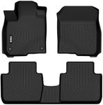 VIWIK Car Floor Mats for Honda HR-V 2023 2024, TPE Rubber Car Mats All Weather Custom Floor Liners, Automotive Accessories for HRV 2023 2024 Front & Rear Non-Slip Odorless