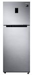 Samsung 385L 1 Star Inverter Frost-Free Convertible 5 In 1 Double Door Refrigerator Appliance (RT42C5531S8/HL,Elegant Inox 2023 Model)