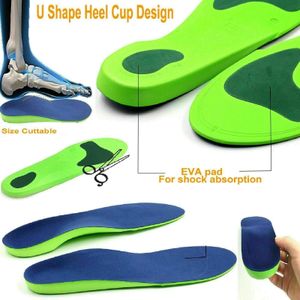 Orthotic Insoles with Arch Support, UK Size 5-6.5