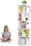 bimiti 5 Tier Rotating Bookshelf Fl