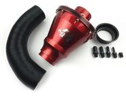 AUTO MT K&N Apollo CIS (Closed Intake System) Flow Air Filter Universal Air Intake Kit System (RED K&N Apollo AIR Intake Filter)