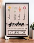 Mothers Day Gifts, Custom Birth Flo