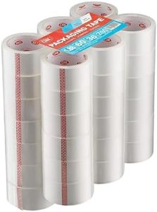 Simply Cool Packing Tape 36 Pack of 60 Yards Per Roll Heavy Duty Packaging Tape for Shipping, Mailing, Moving & Storage, Clear, Strong Refills Boxes 2160 Yards Total 1.97 Mil Thick 1.88” Wide